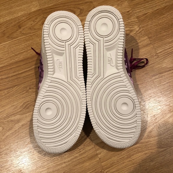 Nike Air Force 1 Purple Velvet NEW - Picture 7 of 7